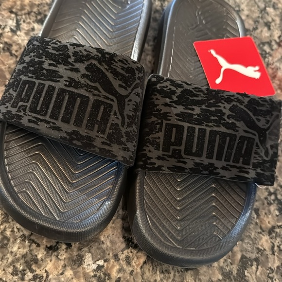 Puma Popcat women’s slides NIB 7.5 - Picture 2 of 5
